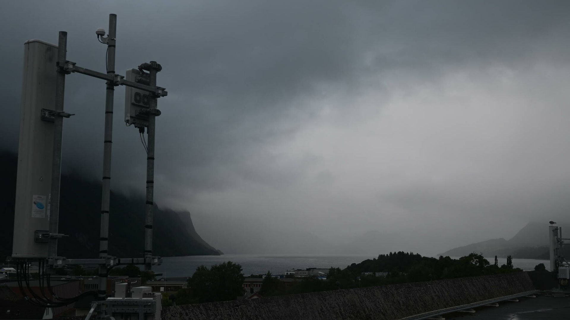 Åndalsnes på dagtid