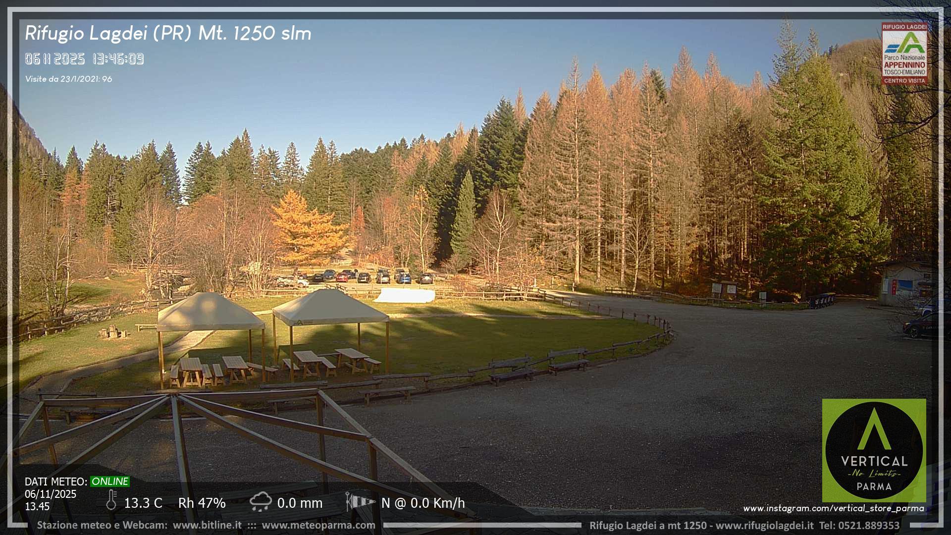 Corniglio: Lagdeis Scenic Landscape View Webcam