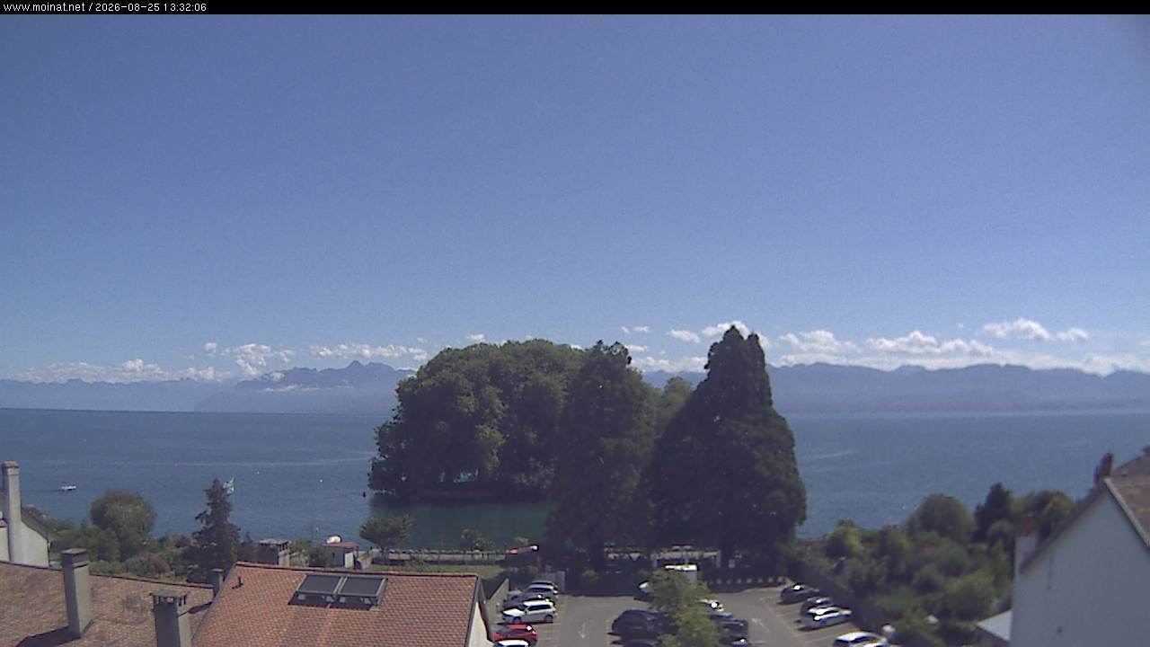 Rolle › Südosten: Île de la Harpe - Lac de Lausanne