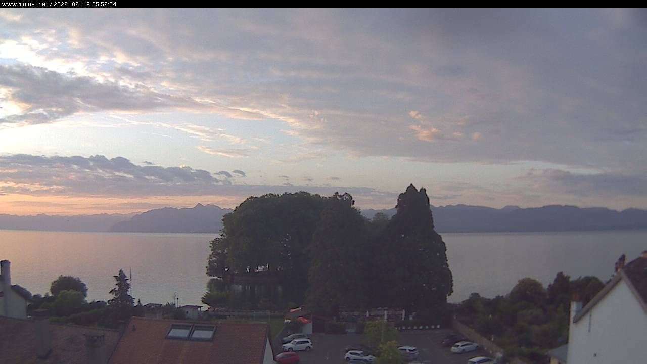 Rolle › Südosten: Île de la Harpe - Lac de Lausanne