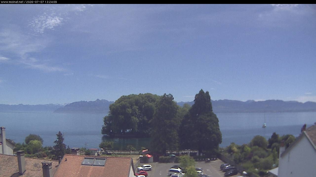 Rolle › Südosten: Île de la Harpe - Lac de Lausanne