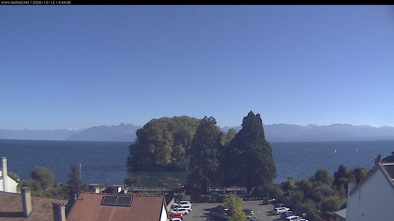 Rolle › Südosten: Île de la Harpe - Lac de Lausanne