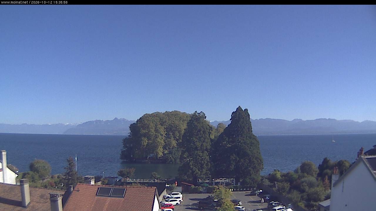 Rolle › Südosten: Île de la Harpe - Lac de Lausanne