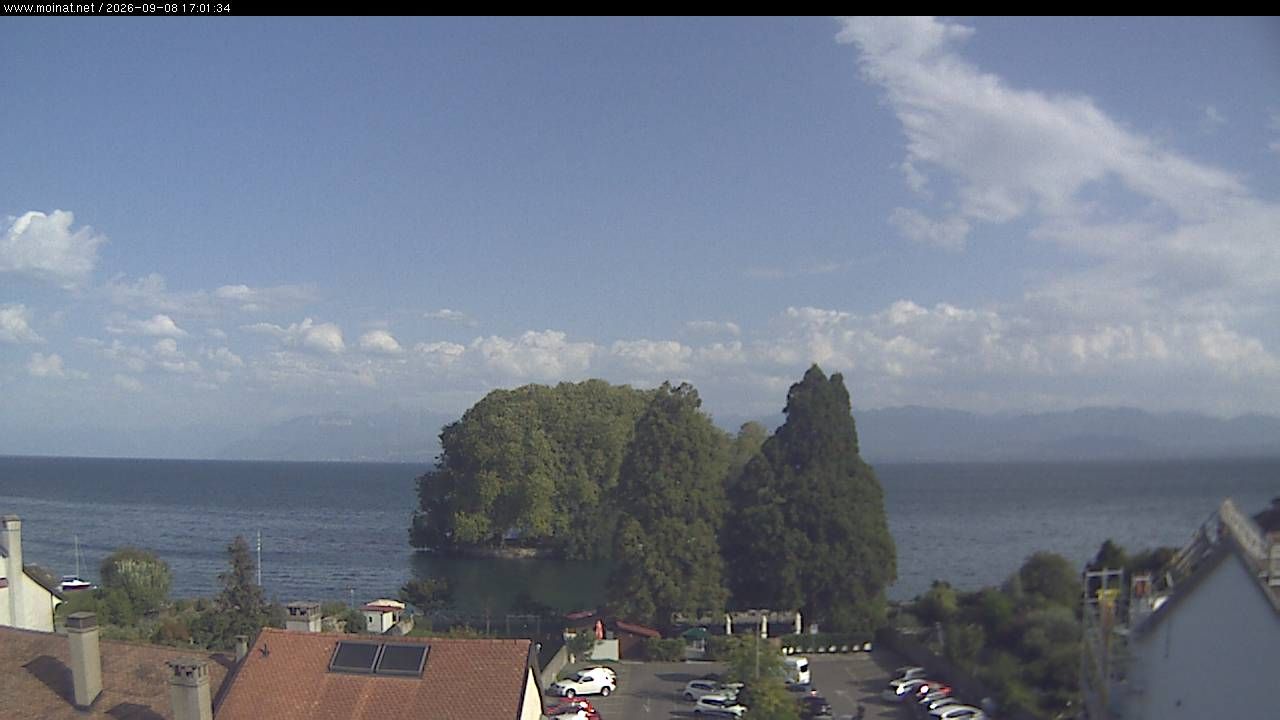 Rolle › Südosten: Île de la Harpe - Lac de Lausanne