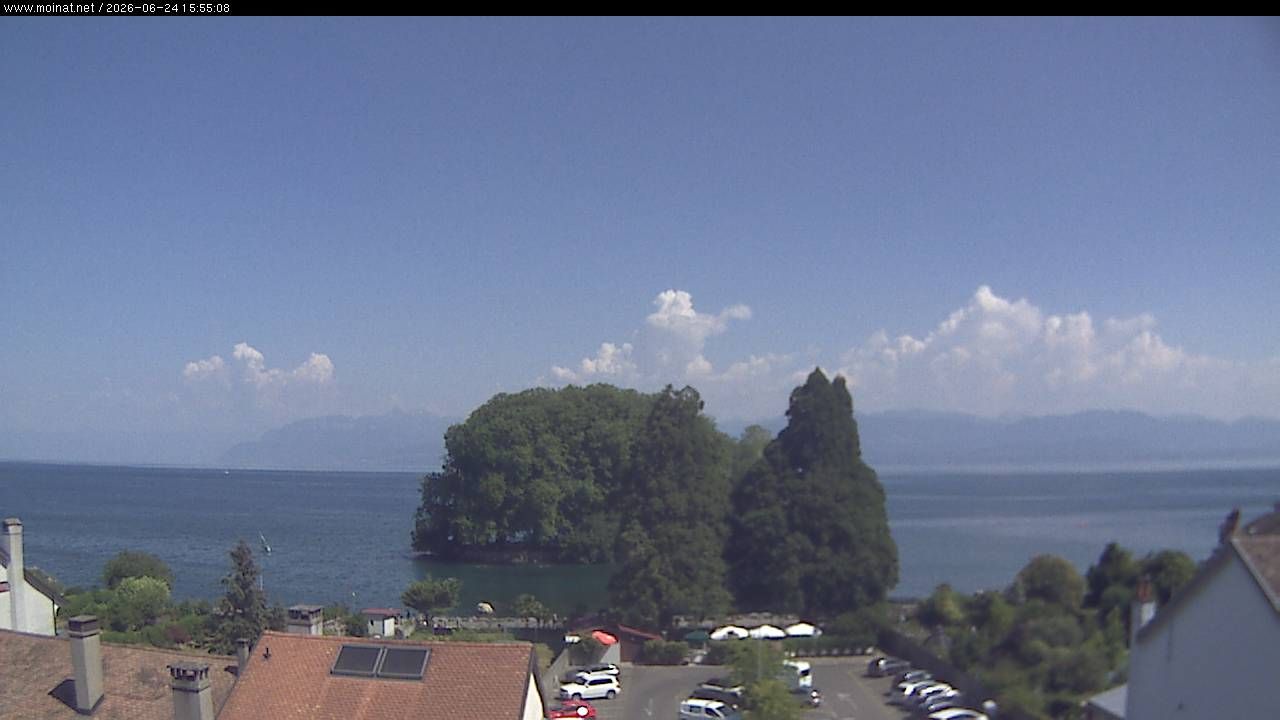 Rolle › Südosten: Île de la Harpe - Lac de Lausanne