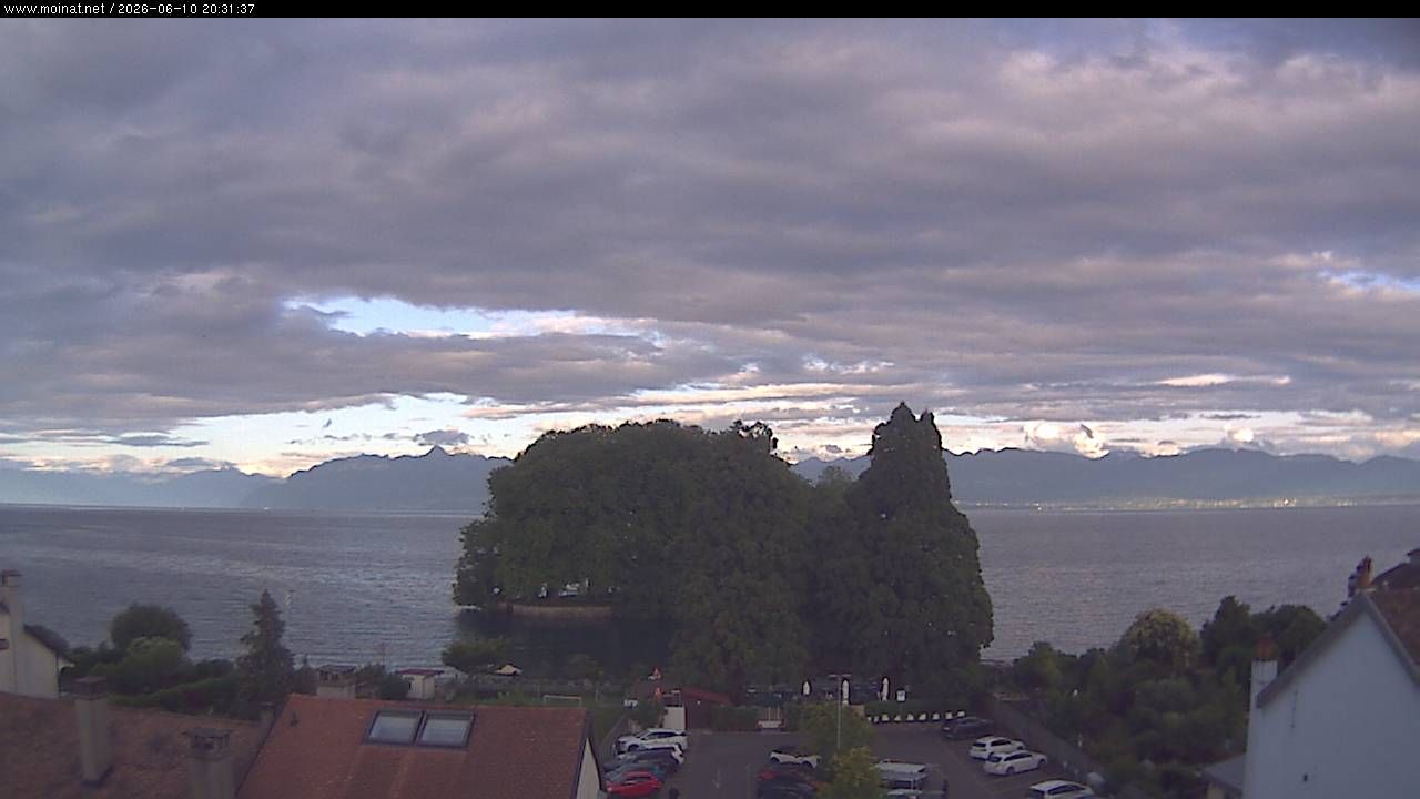 Rolle › Südosten: Île de la Harpe - Lac de Lausanne