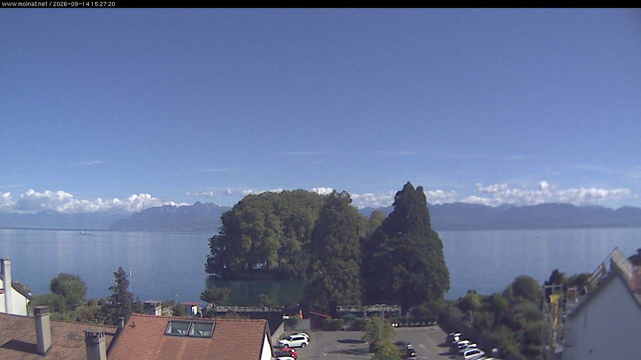 Rolle › Südosten: Île de la Harpe - Lac de Lausanne