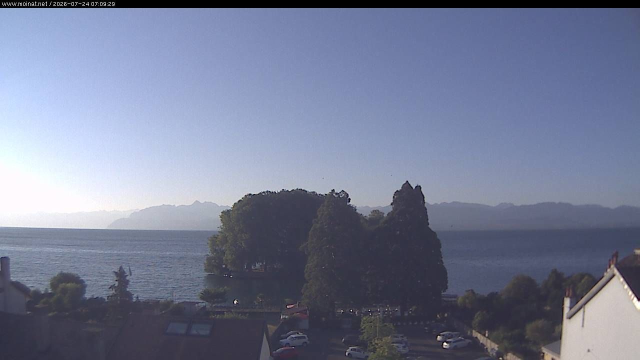 Rolle › Südosten: Île de la Harpe - Lac de Lausanne