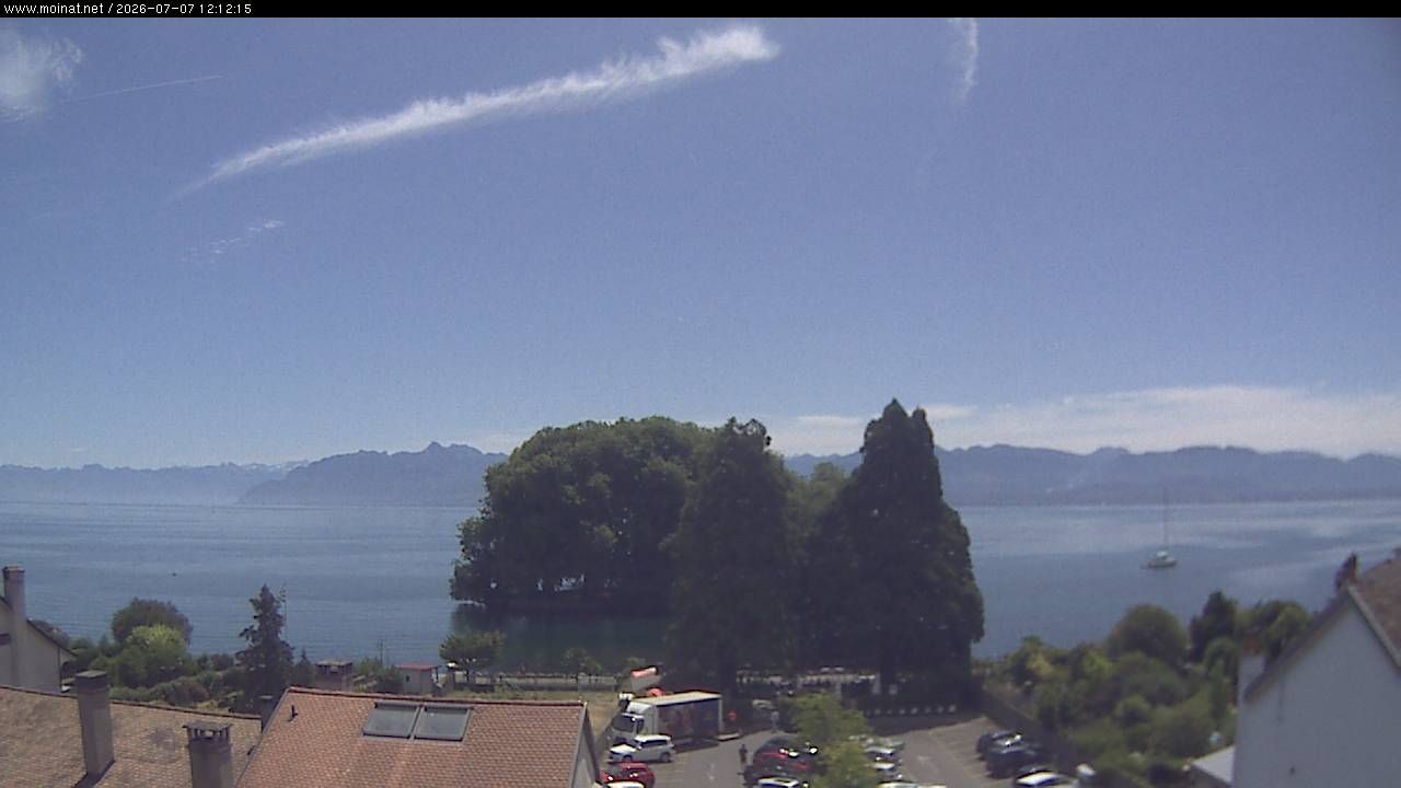 Rolle › Südosten: Île de la Harpe - Lac de Lausanne