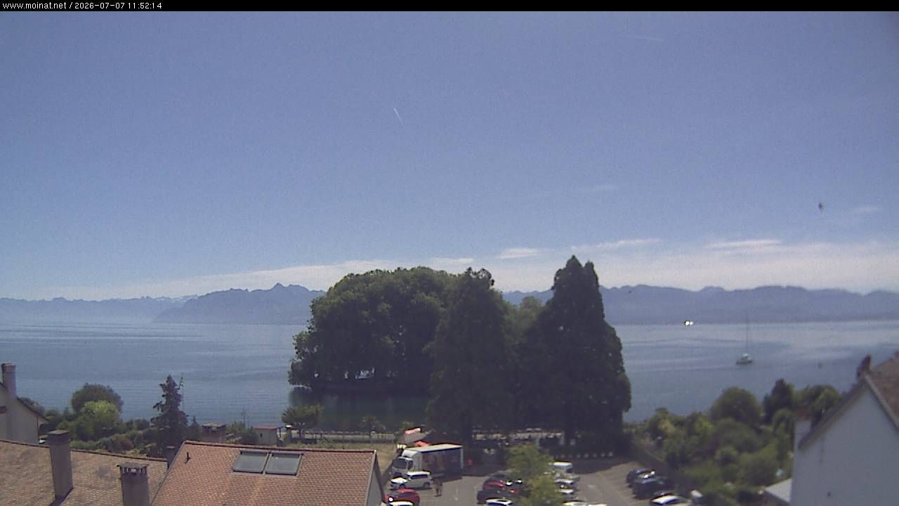 Rolle › Südosten: Île de la Harpe - Lac de Lausanne