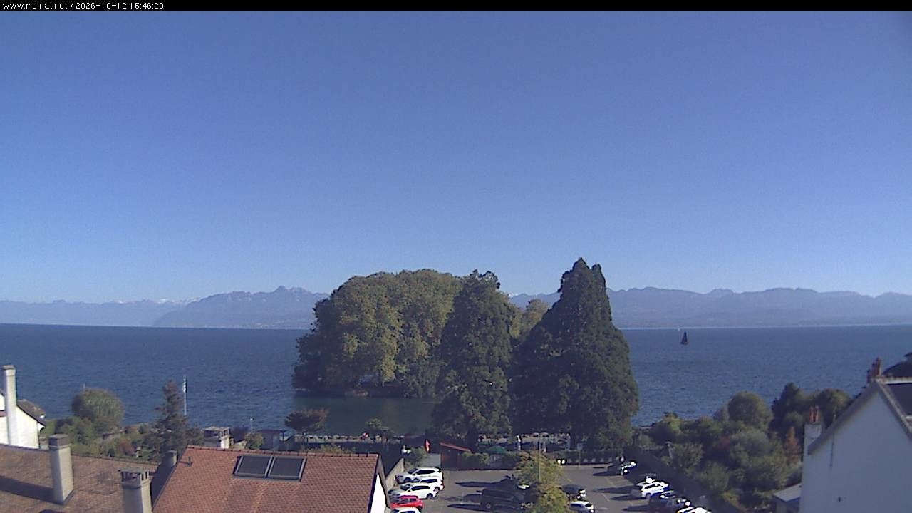 Rolle › Südosten: Île de la Harpe - Lac de Lausanne
