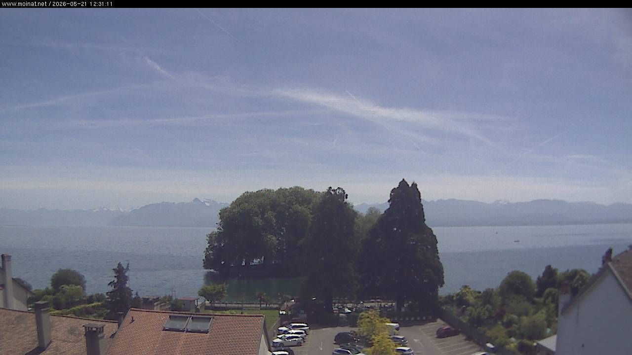Rolle › Südosten: Île de la Harpe - Lac de Lausanne