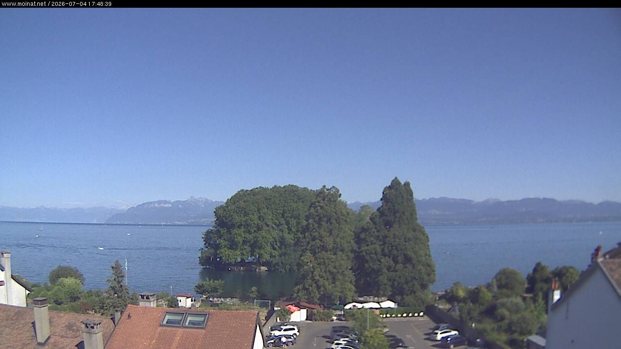 Rolle › Südosten: Île de la Harpe - Lac de Lausanne