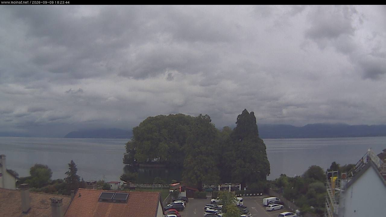 Rolle › Südosten: Île de la Harpe - Lac de Lausanne