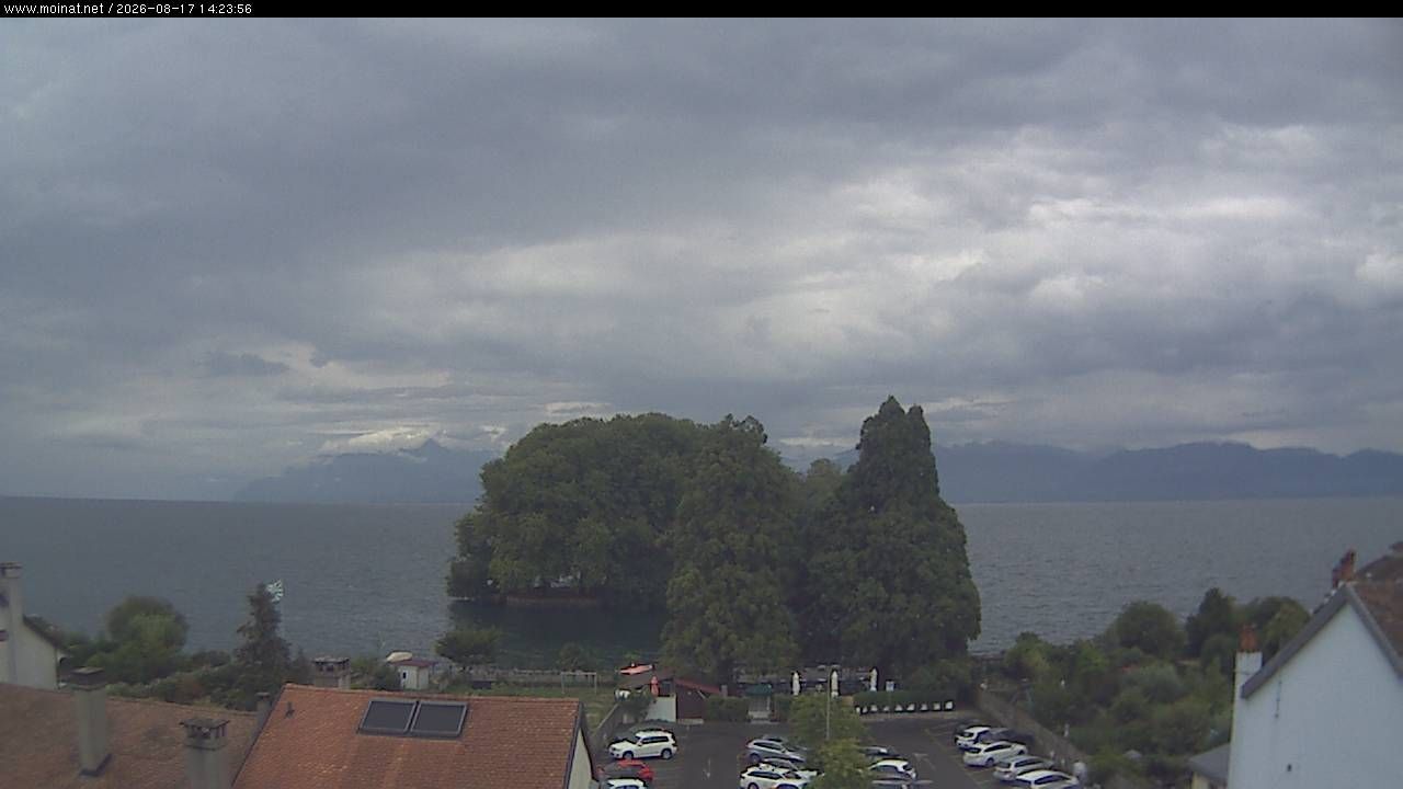 Rolle › Südosten: Île de la Harpe - Lac de Lausanne