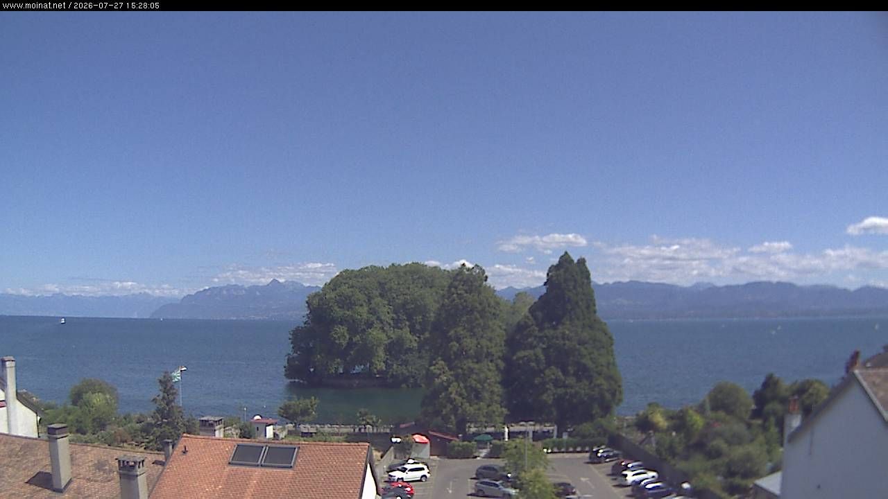 Rolle › Südosten: Île de la Harpe - Lac de Lausanne