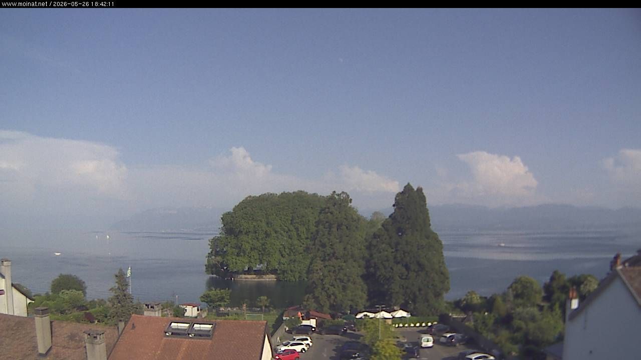 Rolle › Südosten: Île de la Harpe - Lac de Lausanne