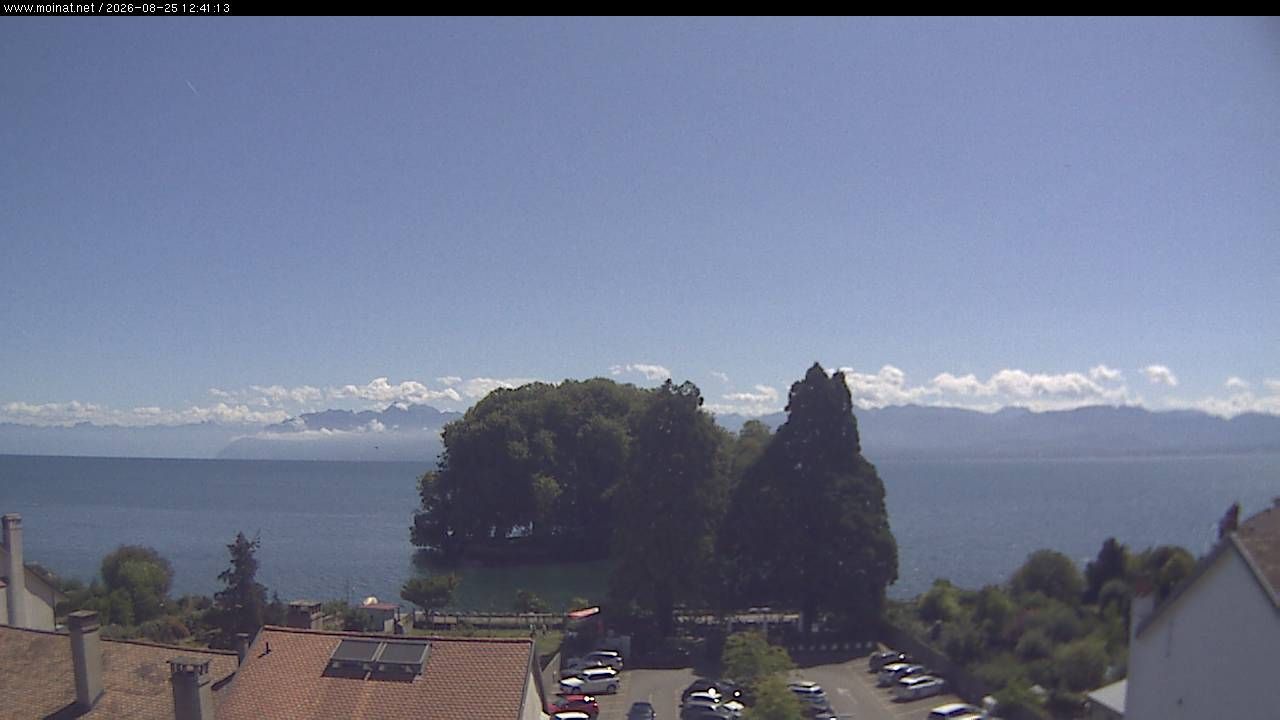 Rolle › Südosten: Île de la Harpe - Lac de Lausanne