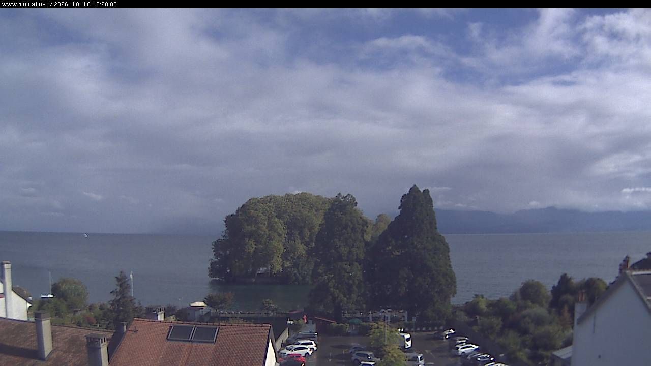 Rolle › Südosten: Île de la Harpe - Lac de Lausanne