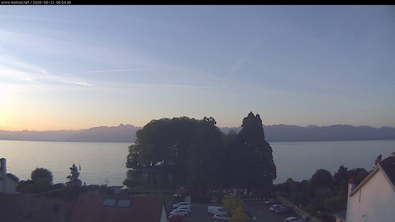 Rolle › Südosten: Île de la Harpe - Lac de Lausanne