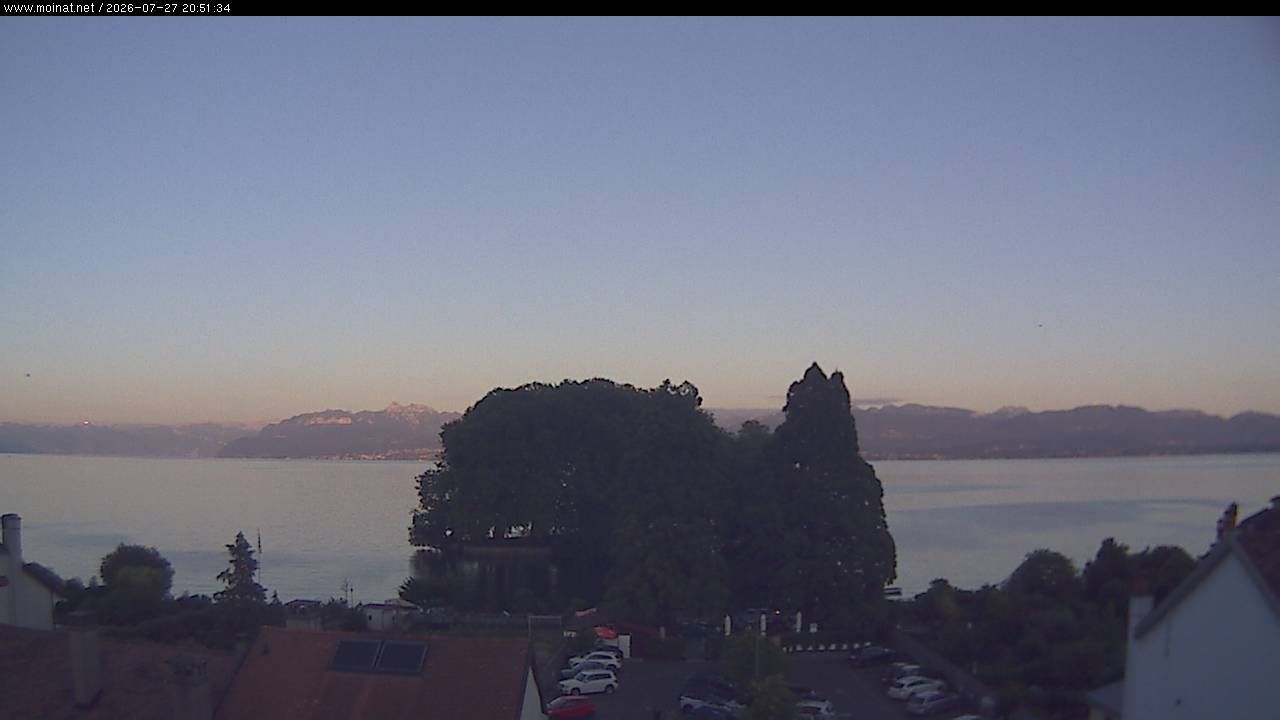Rolle › Südosten: Île de la Harpe - Lac de Lausanne