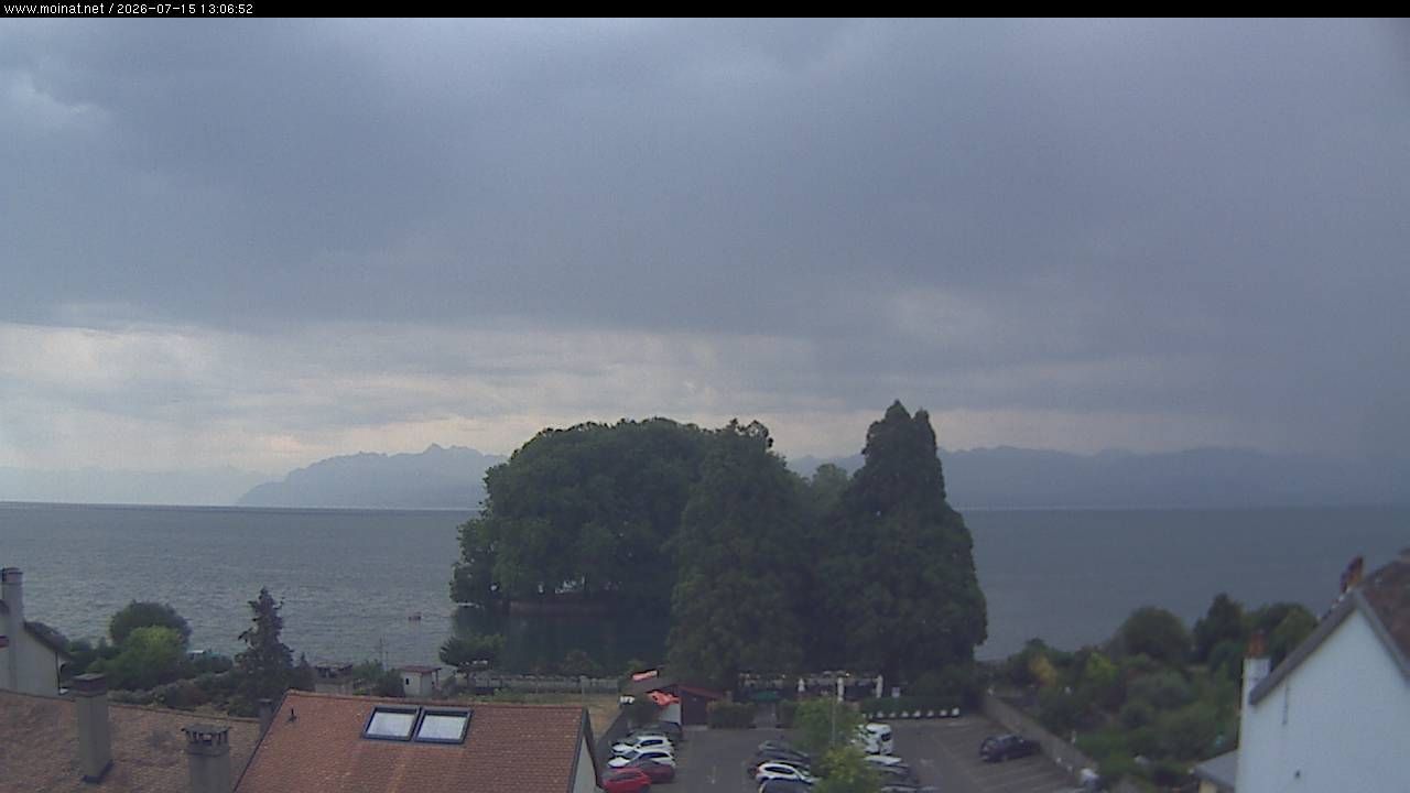 Rolle › Südosten: Île de la Harpe - Lac de Lausanne
