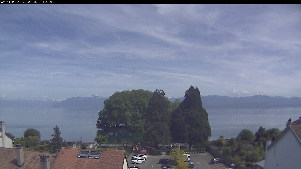 Rolle › Südosten: Île de la Harpe - Lac de Lausanne