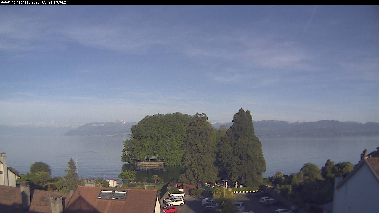 Rolle › Südosten: Île de la Harpe - Lac de Lausanne