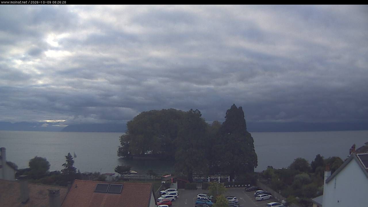 Rolle › Südosten: Île de la Harpe - Lac de Lausanne