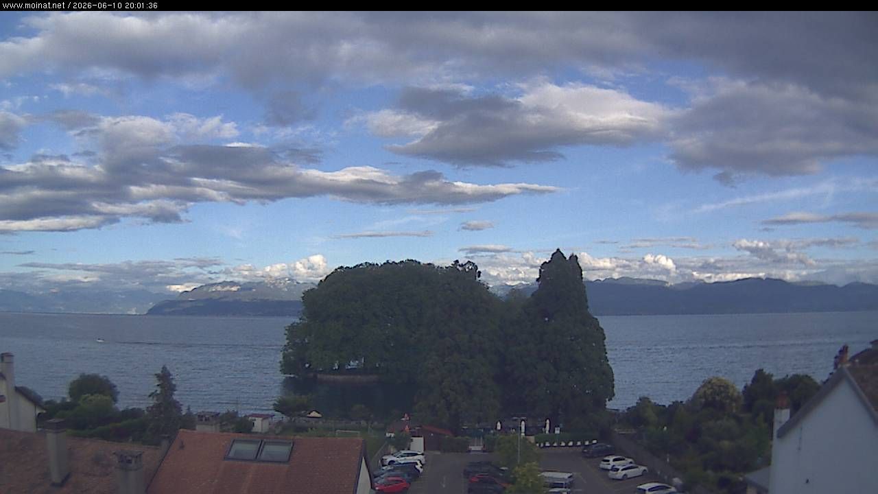 Rolle › Südosten: Île de la Harpe - Lac de Lausanne