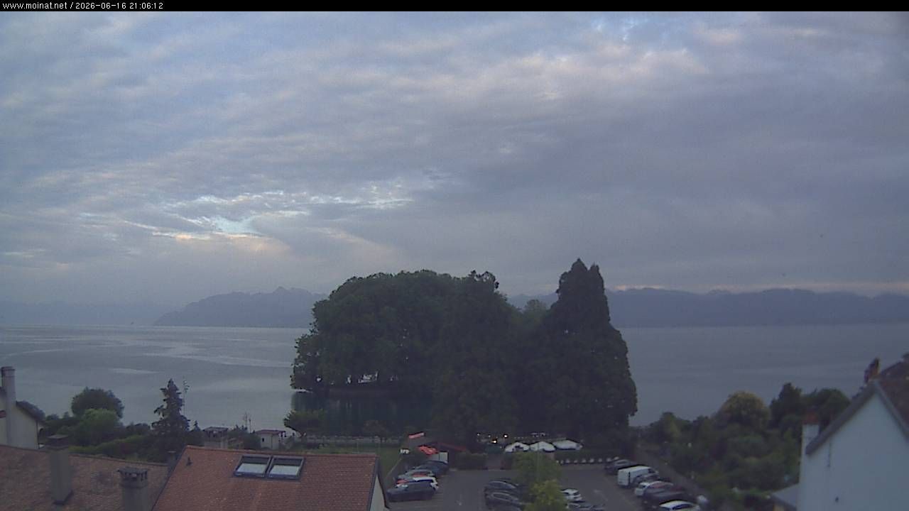 Rolle › Südosten: Île de la Harpe - Lac de Lausanne