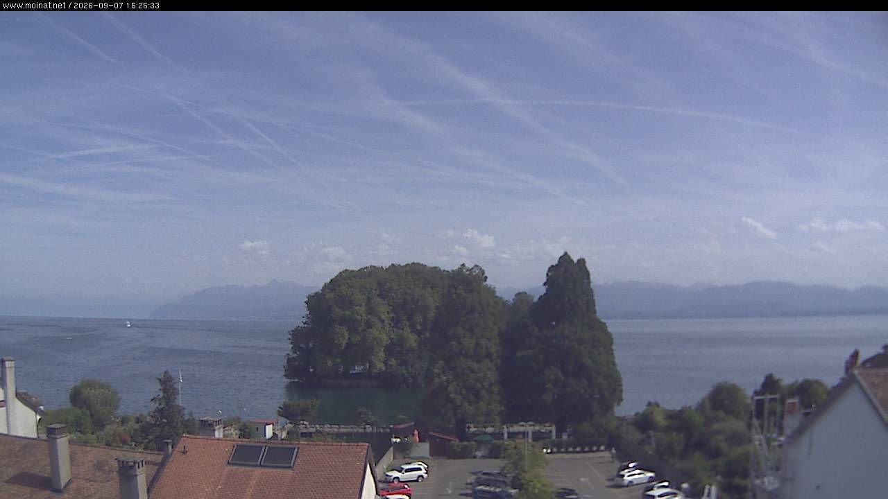 Rolle › Südosten: Île de la Harpe - Lac de Lausanne