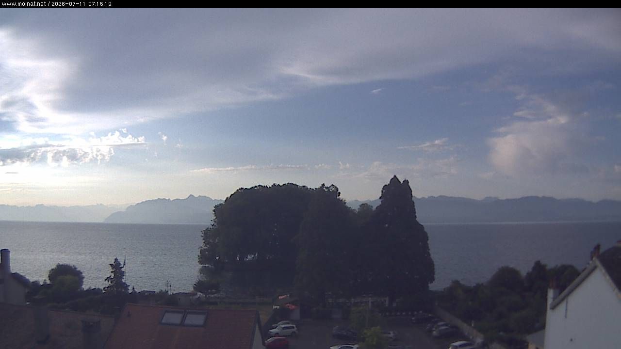 Rolle › Südosten: Île de la Harpe - Lac de Lausanne