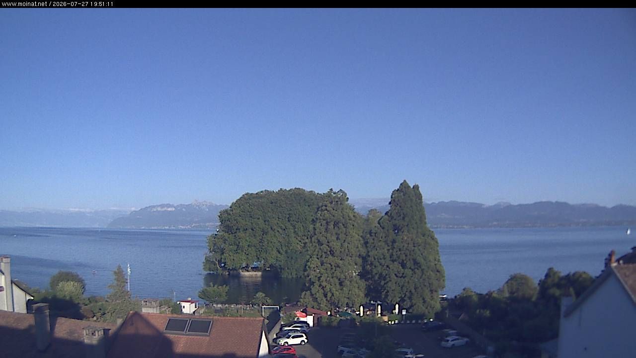 Rolle › Südosten: Île de la Harpe - Lac de Lausanne