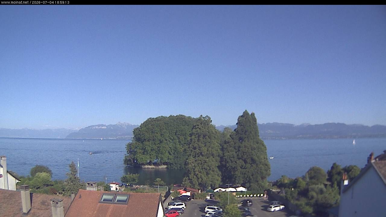 Rolle › Südosten: Île de la Harpe - Lac de Lausanne