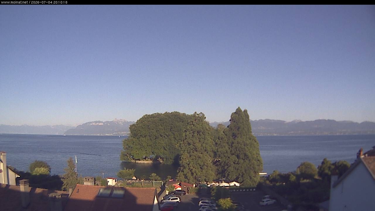 Rolle › Südosten: Île de la Harpe - Lac de Lausanne