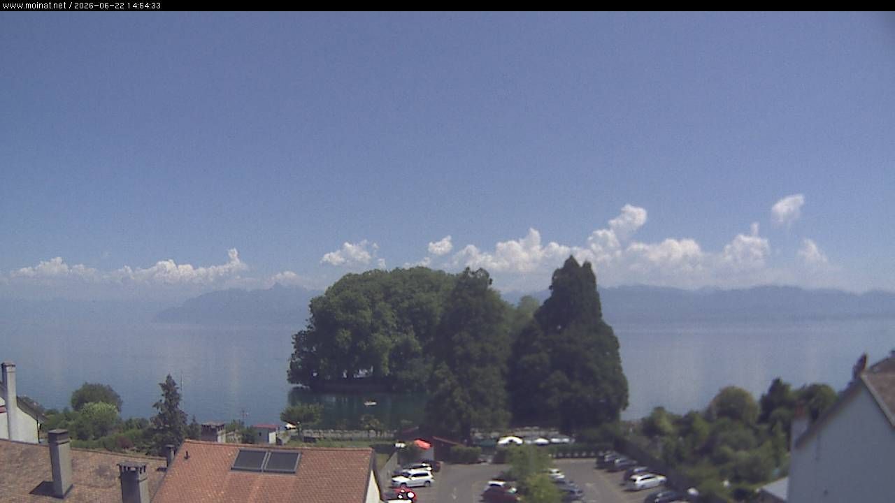 Rolle › Südosten: Île de la Harpe - Lac de Lausanne