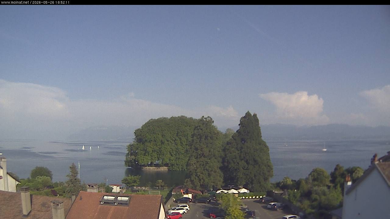 Rolle › Südosten: Île de la Harpe - Lac de Lausanne