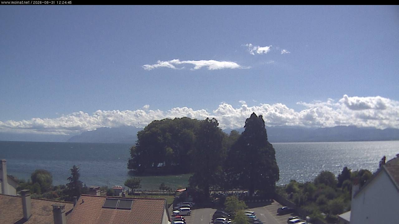 Rolle › Südosten: Île de la Harpe - Lac de Lausanne