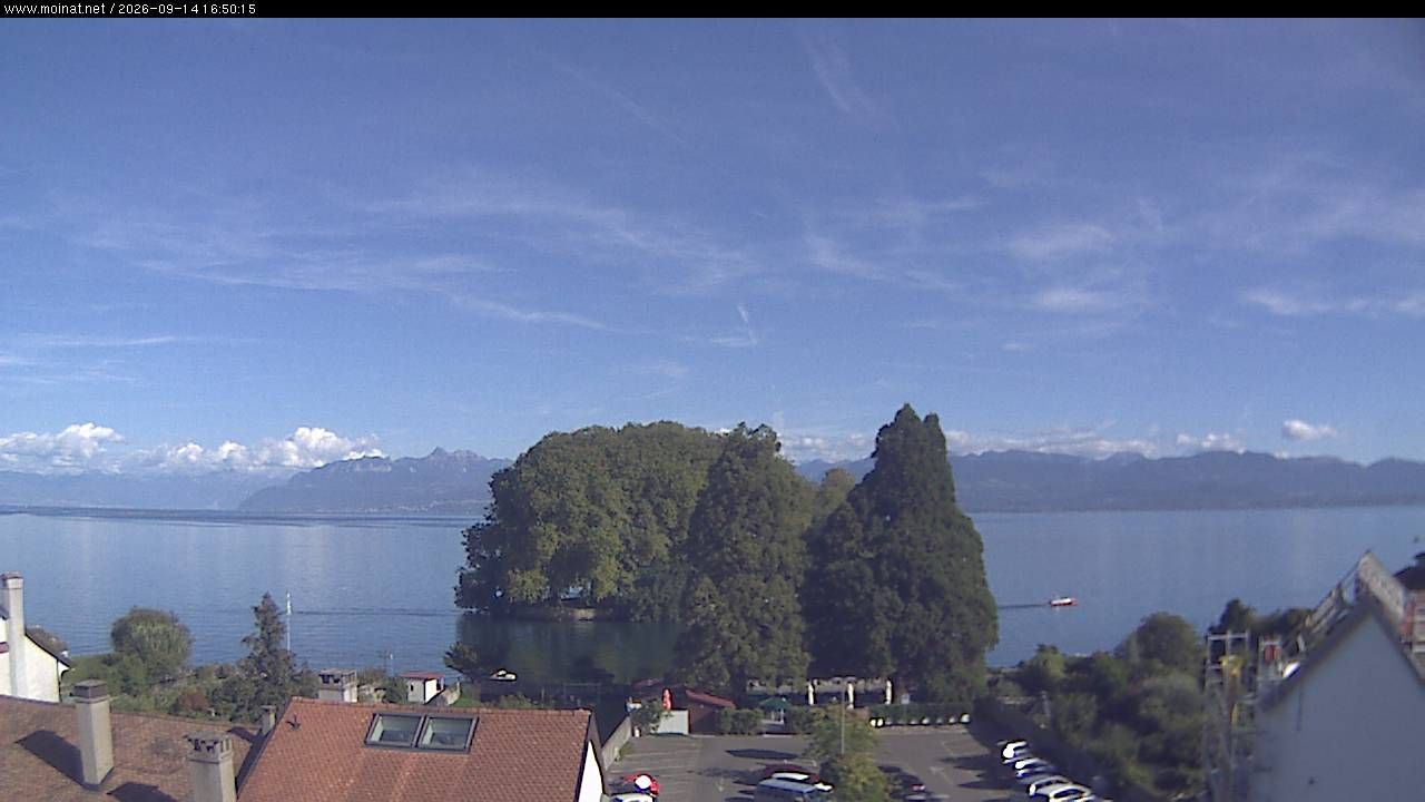 Rolle › Südosten: Île de la Harpe - Lac de Lausanne