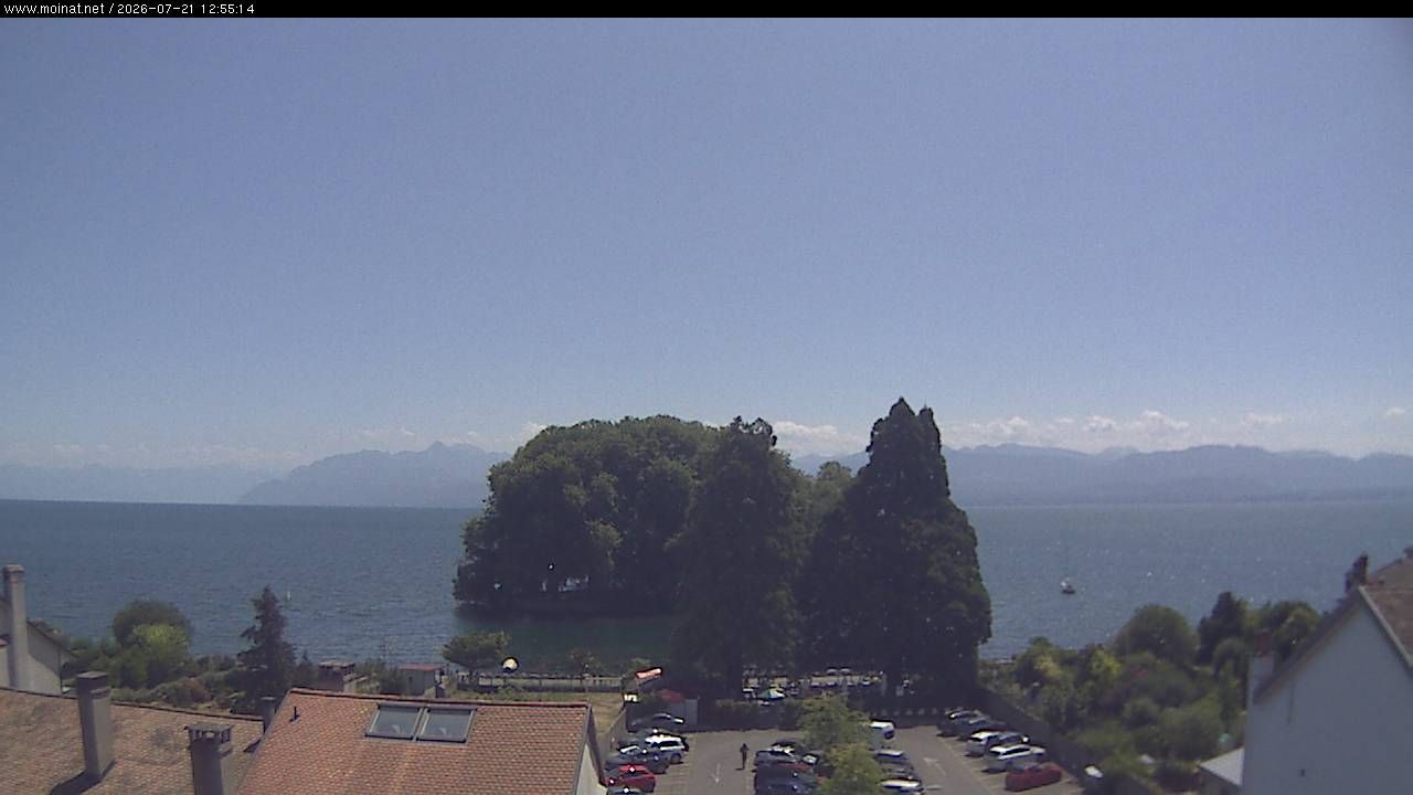 Rolle › Südosten: Île de la Harpe - Lac de Lausanne