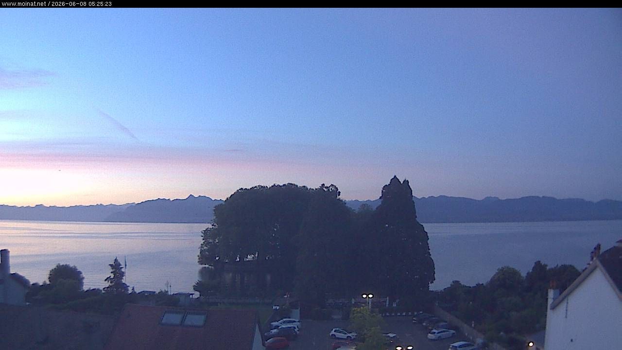 Rolle › Südosten: Île de la Harpe - Lac de Lausanne
