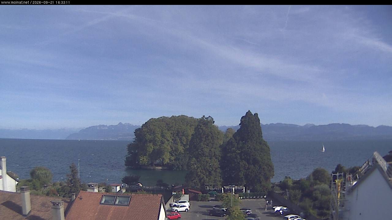Rolle › Südosten: Île de la Harpe - Lac de Lausanne