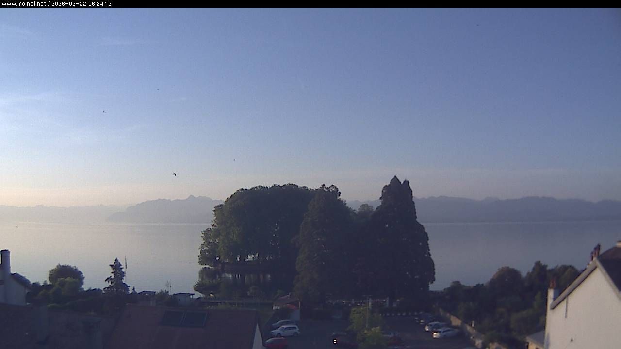 Rolle › Südosten: Île de la Harpe - Lac de Lausanne