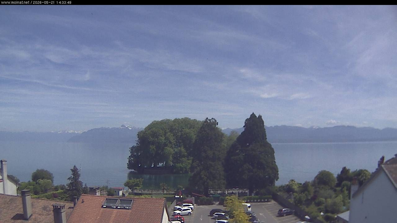 Rolle › Südosten: Île de la Harpe - Lac de Lausanne