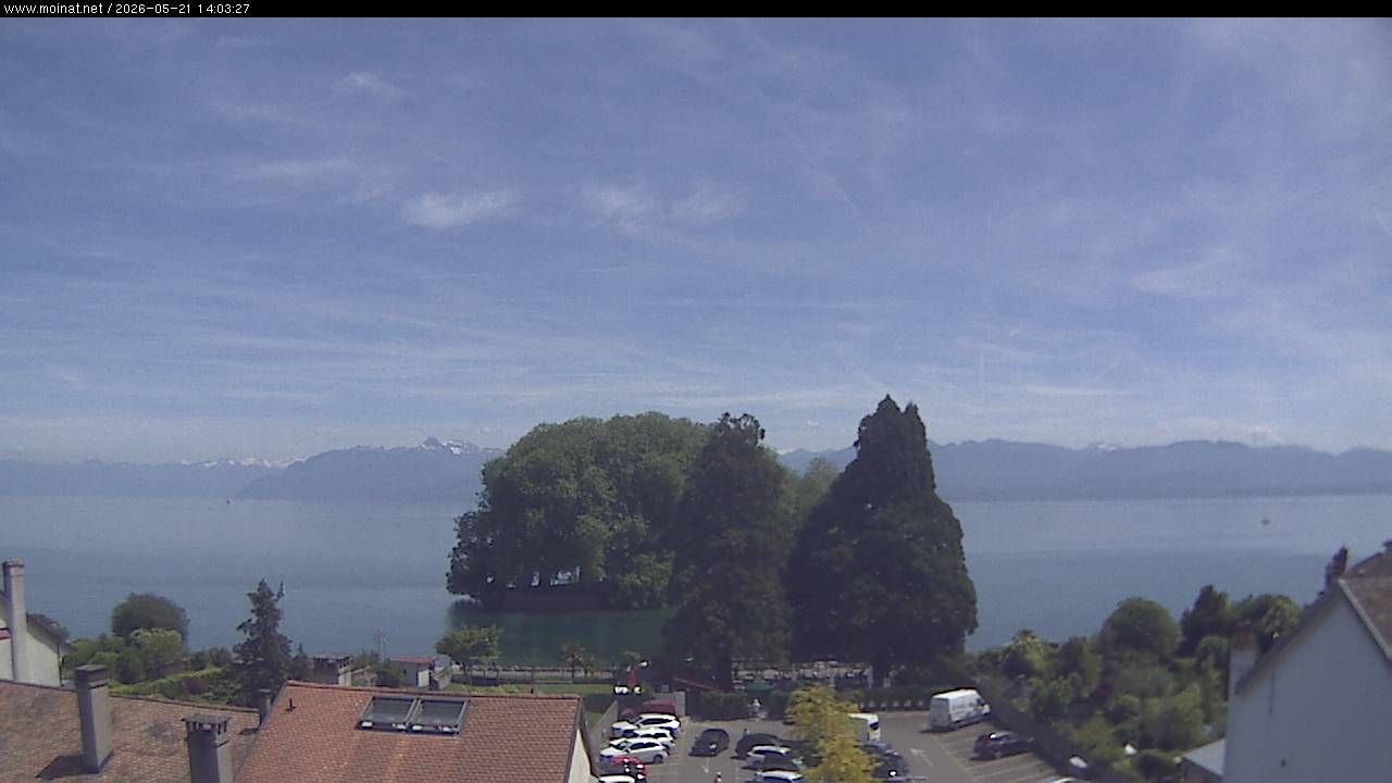 Rolle › Südosten: Île de la Harpe - Lac de Lausanne