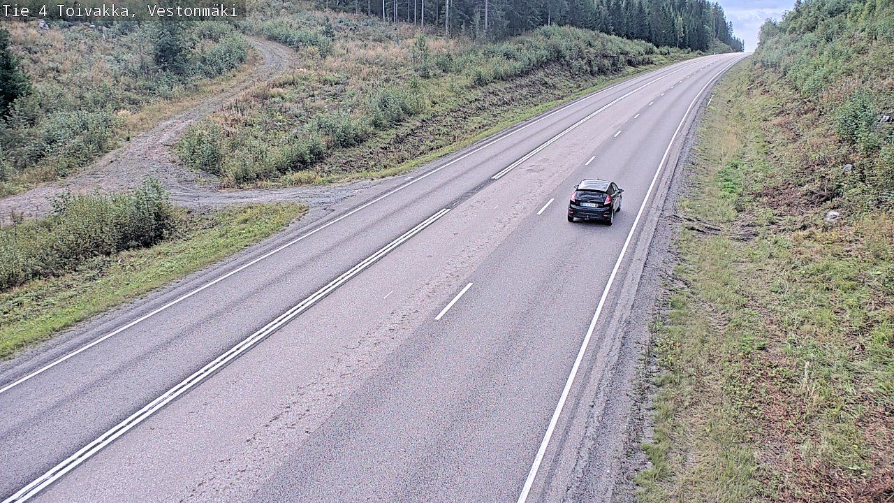 Traffic Cam Toivakka: Tie - Vestonmäki - Lahteen
