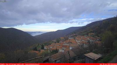 immagine della webcam nei dintorni di Rovegno: webcam Carrega Ligure