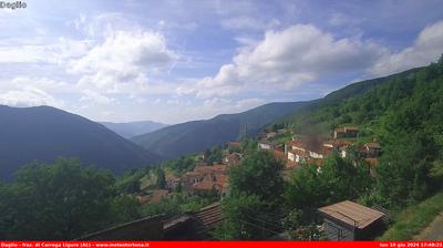 immagine della webcam nei dintorni di Rovegno: webcam Carrega Ligure