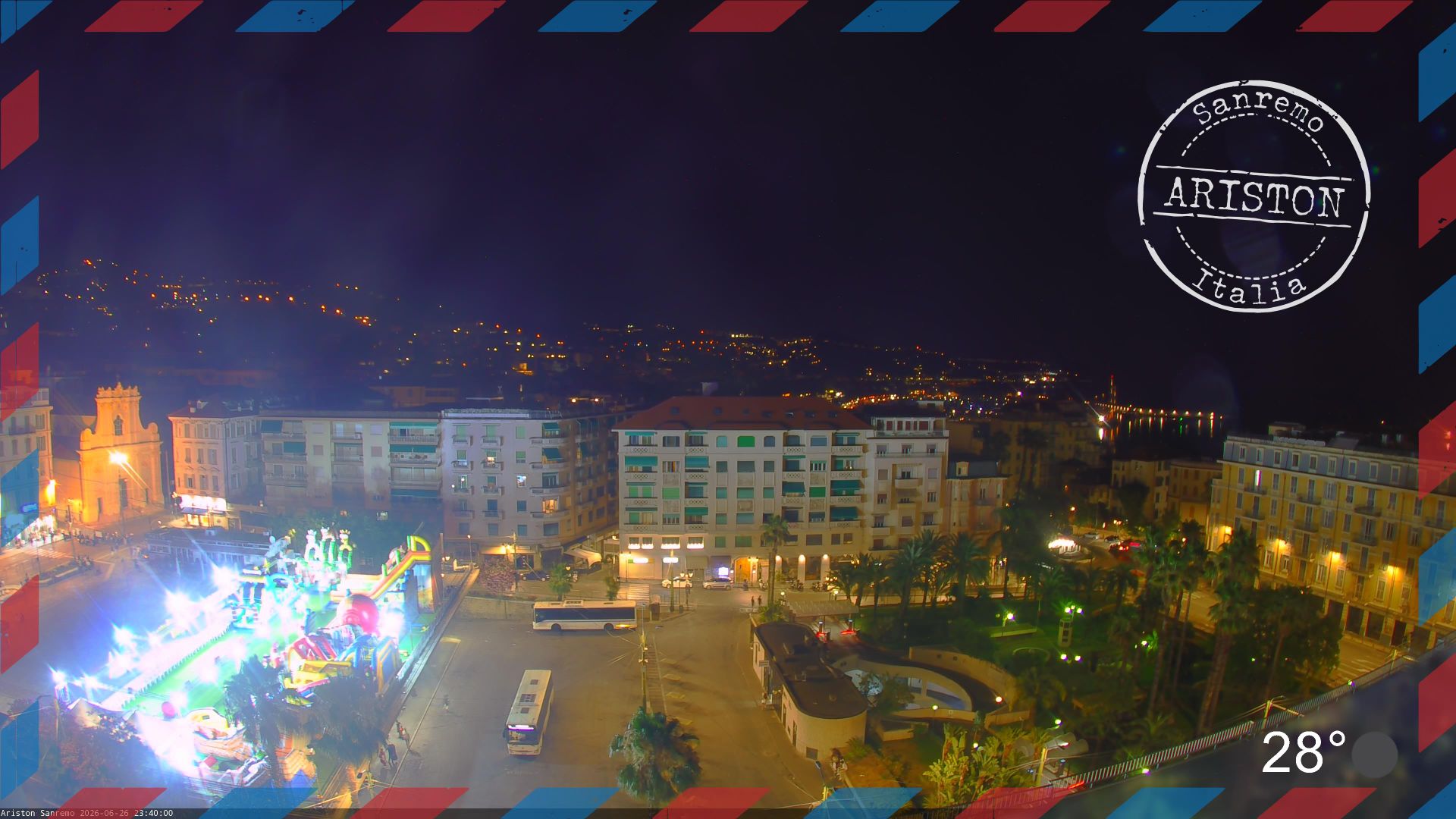 Webcam Sanremo, Teatro Ariston - Teatro Ariston